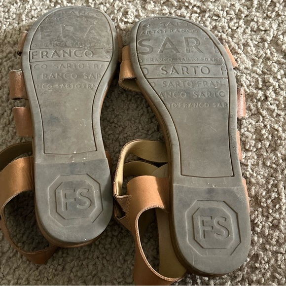 Franco Sarto | Genji Leather Sandals - Picture 6 of 9